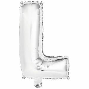 mini 34cm silber, Amscan