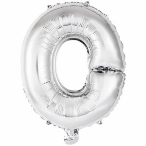 mini 34cm silber, Amscan