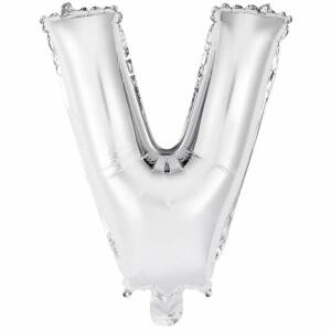 mini 34cm silber, Amscan