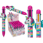 OOTB Kugelschreiber Einhorn mit 6-farbigen Minen