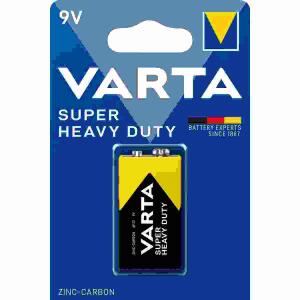 DUTY 9V, im Blister,, VARTA