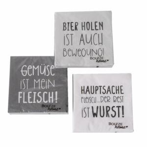Grilla sortiert, 3 verschiedene Ausführungen, 20 Stück,, Boltze