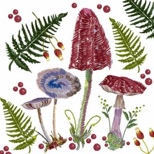 In the forest FSC-Mix, 3-lagig, 20 Stück,, Paper+Design
