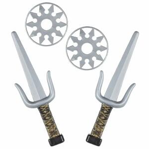 2 Sai und 2 Shuriken
