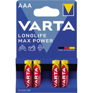 Power AAA 4er, im Blister,, VARTA