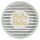 Motivteller Hello Baby 8ST AMSCAN 9913150   D23 cm