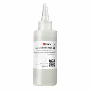 120ml, zum Reinigen und Schmieren des Schneidwerkes,, für eine hohe Schneidleistung,, Spezial-Öl, pflanzlicher Schmierstoff,, geeignet für sämtliche Schnittarten, Geräte und Hersteller,, MONOLITH