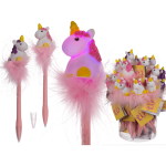 OOTB Kugelschreiber Einhorn mit Pom Pom & LED