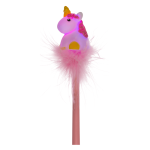 OOTB Kugelschreiber Einhorn mit Pom Pom & LED