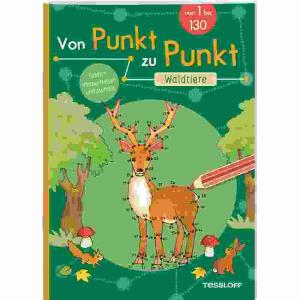 Waldtiere von 1 bis 130, Softcover, 32 Seiten, farbig und schwarz/weiß illustriert,, ab 7 Jahren,, Tessloff