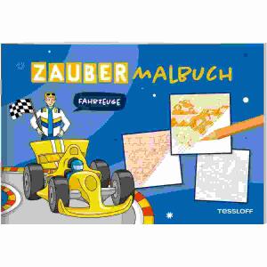 mit magischen Zauberseiten, Softcover, 32 Seiten,, schwarz/weiß illustriert, ab 3 Jahren,, Tessloff