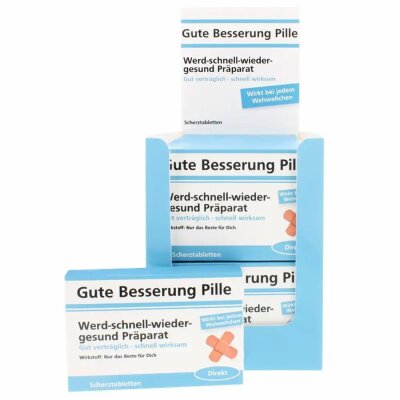 Gute-Besserung-Pille, Erfurth Scherzartikel