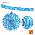 blau/weiß, besteht aus: Rosette Ø 70 cm,...