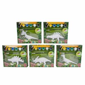 Figur bemalen 5fach sortiert, inklusive Farben und Pinsel,