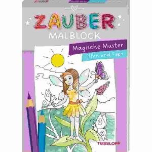 Muster Elfen und Feen, Softcover, 64 Seiten, farbig illustriert,, ab 5 Jahren,, Tessloff