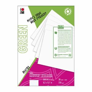 20 Blatt FSC-Rec, 250g/qm,, Marabu
