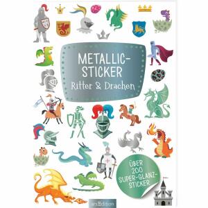 Metallic- und Leuchtsticker sortiert ARS EDITION 12981 im Display