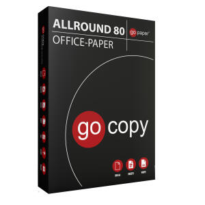 Kopierpapier Standard - A4, 80 g/qm, weiß, 500 Blatt