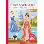 Metallic Prinzessinnen, Sticker-Anziehpuppen Metallic...