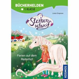 Ferien auf dem Reiterhof, Kinderbuch von Linda Chapman,, illustriet von Anna- Lena Kühler,, 48 Seiten, ab 6 Jahren,, Kosmos