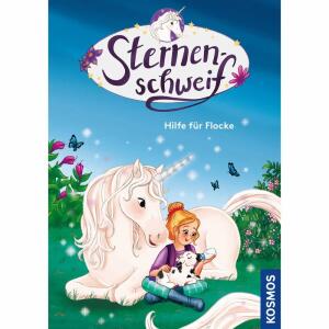 Hilfe für Flocke, Kinderbuch von Linda Chapman, Uli Leistenschneider,, illustriet von Anna- Lena Kühler,, 112 Seiten, ab 7 Jahren,, Kosmos