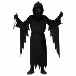 Robe Maske Gr. 140, Robe mit Kapuze und Maske...