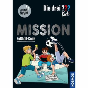 Mission Fußballcode, Kinderbuch von Nina Schiefelbein,, illustriet von Marco Armbruster,, 144 Seiten, ab 8 Jahren,, Kosmos