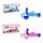 2fach sortiert, Seifenblasenpistole 30 x 10 x 16 cm in blau oder pink,, inklusive 2x50 ml Seifenblasenflüssigkeit,, ab 3 Jahren,, Koegler