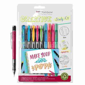 Druckbleistift 0.5, 1x Kugelschreiber, 4x Textmarker, 4x Fasermaler,, 1x Druckbleistift,, Tombow Pen