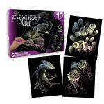 20x25cm Hologramm 6er, inklusive Kratzfeder,...