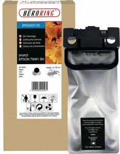 Tintenpatrone XXL, schwarz, ersetzt Epson T9461, Inhalt 172 ml, für ca. 10000 Seiten, für Workforce Pro WF-C5290DW, 5790DW