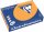 Kopierpapier Trophee, DIN A4, 80 g/qm, clementine, für Laser- und Inkjetdrucker, FSC zertifiziert, 1 Packung = 500 Blatt