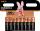 Batterie Alkaline, Mignon AA, LR06, 1.5V, Plus, Extra Life, 1 Blister = 16 Batterien