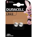 Knopfzelle, LR43, V12GA, 2er Pack, Alkaline, 1,5V, 73...