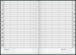 2026 Rido Buchkalender Ultraplan 190×275 mm sw