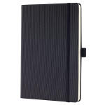 SIGEL CO701 Wochenplaner Conceptum - black - undatiert - 53 Wochen - 2 Seiten = 1 Woche - Hardcover - 80 g/m² - ca. A5 - schwarz - 192 Seiten - PEFC-zertifiziert - GB