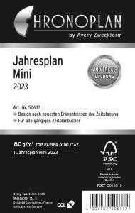 Jahresplan Mini 2023 CHRONOPLAN 50633