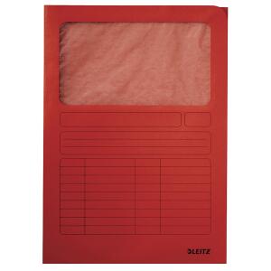 LEITZ Sichtmappe A4 rot 4002432483006