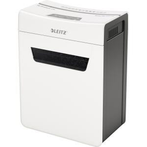 LEITZ Aktenvernichter IQ Protect Premium 4M - Mikroschnitt P-5, 4 Blatt, weiß