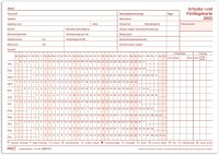 RNK Urlaubsanträge & Fehltagekarten, A5 quer,...