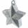 Ballongewicht Stern  silber 170g, Amscan