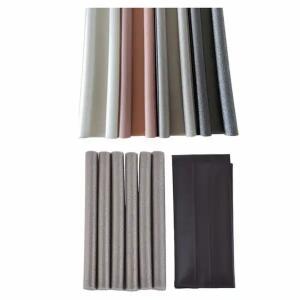 Zugluftstopper beidseitig  sortiert 93x3x15cm, 4 verschiedene Farben, für Türen, aus Schaumstoff,, Kögler