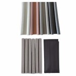Zugluftstopper beidseitig  sortiert 93x3x15cm, 4...