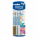 Paintmarker GIOTTO Decor  Metallic 3er, gold, silber...