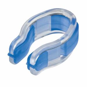 Nasenklammer  Rahmen aus gegossenem Nylon für hohe Flexibilität und, bestmöglichen Verschluss, Eingearbeitetes, weiches, Silikonband bietet perfekten und sicheren Halt,, Aufbewahrungsbox zum Schutz,, BECO