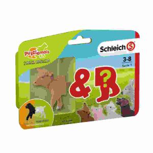 schleich Farm World  Collectibles Serie 1 2022, !!! nur im Masterpack 10204258 und im Schüttendisplay, 10204257 erhältlich, nicht einzeln bestellbar!!!, enthält ein sichtbares Tier Vorderteil und ein Tier, Hinterteil als Überraschung! Kann mit den Wild Li