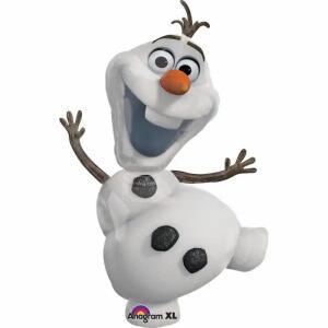 Folienballon SuperShape  FROZEN Olaf 58cmx104cm, Amscan, #M Folienballons Foilballons Balloons Foilballoons .#M