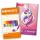 Roth Ausmal-Set mit Buntstiften, Einhornportrait, 10,5x16cm
