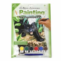 Malen nach Zahlen Junior  Schwarzer Panther,...