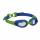 Schwimmbrille ACCRA kids  blau grün, Leichtes Anlegen der Brille durch ausklinkbaren, Schnellverschluss, Linsen 100% UV-Schutz, antibeschlag,, Zertifiziert nach BS5883:1996,, BECO, Aufbewahrungsbox zum Schutz der Schwimmbrille,